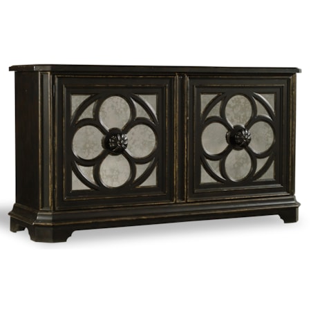 Large Quatrefoil Chest